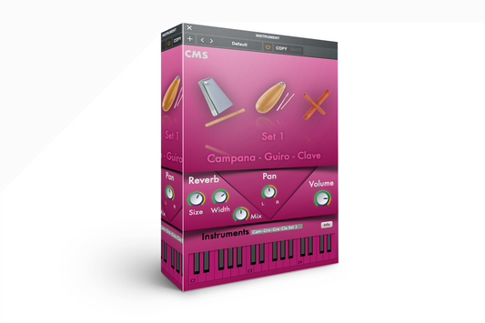 VST Plugin - Campana-Guiro-Clave Set 1