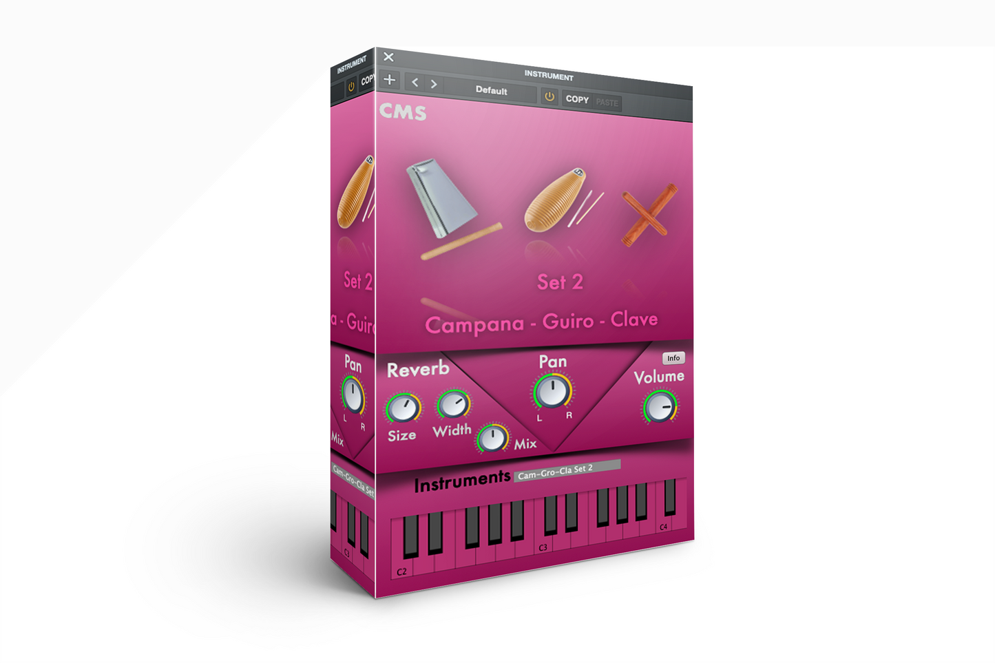 VST Plugin - Campana-Guiro-Clave Set 2